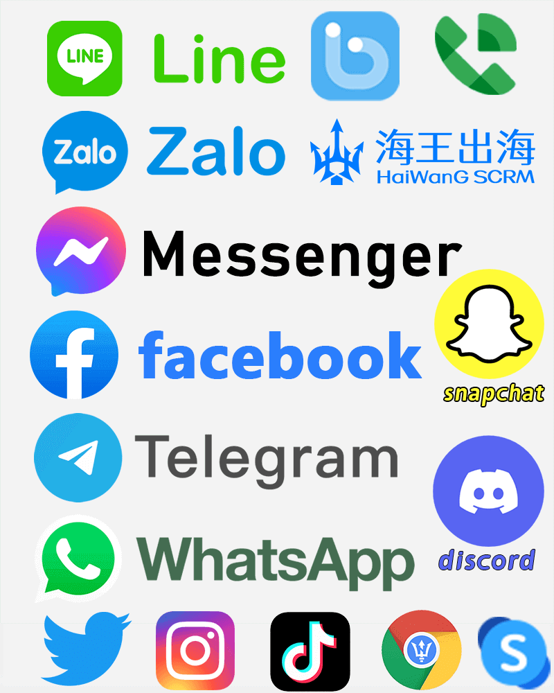 多社交平台聚合展示